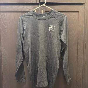 Men's Alphalete Compression Long Sleeve Performance Shirt - Black